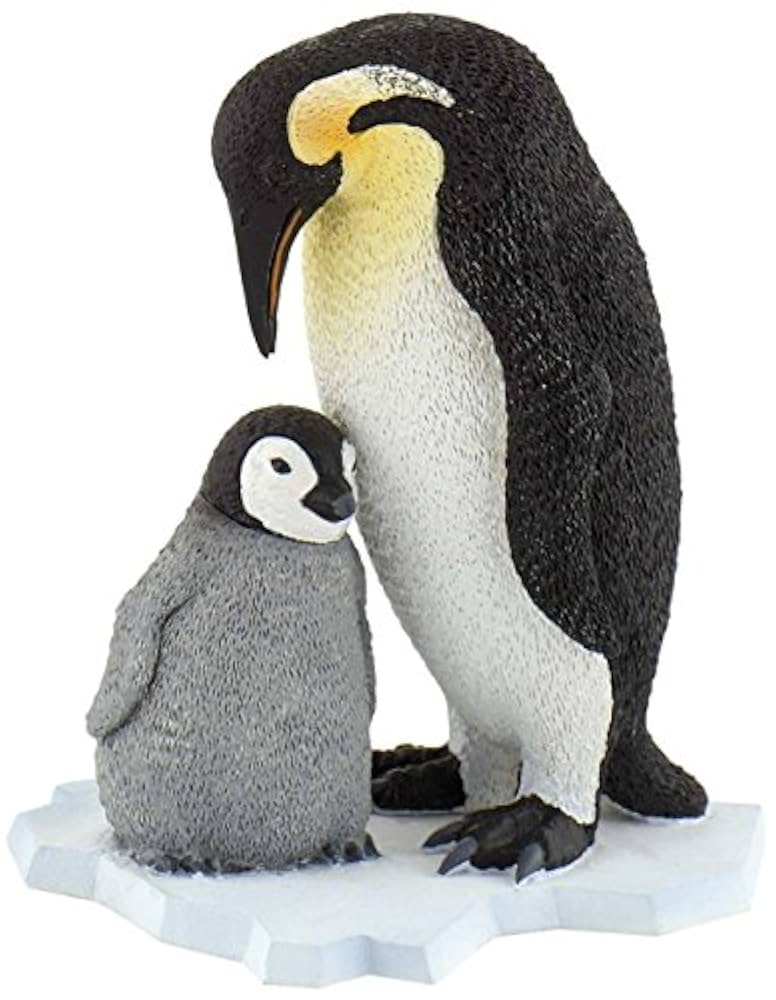 陶器製ペンギンフィギュア 親子 ペンギン フィギュア 陶器 かわいい 水族館 北欧 北欧雑貨